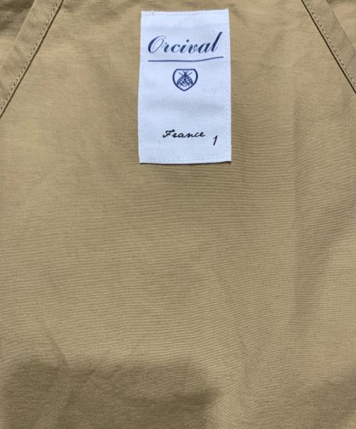 ORCIVAL（オーシバル）ORCIVAL (オーシバル) 60/40クロスジップパーカー ベージュ サイズ:SIZE 1の古着・服飾アイテム