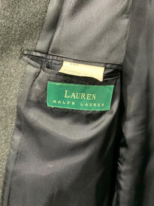 LAUREN RALPH LAUREN（ローレンラルフローレン）LAUREN RALPH LAUREN (ローレンラルフローレン) ロングコート ブラック サイズ:40の古着・服飾アイテム