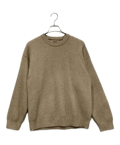 AURALEE（オーラリー）AURALEE (オーラリー) 厚手ニット ブラウン サイズ:SIZE 1の古着・服飾アイテム