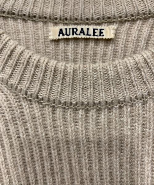 AURALEE（オーラリー）AURALEE (オーラリー) 厚手ニット ブラウン サイズ:SIZE 1の古着・服飾アイテム