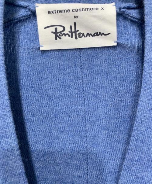 Ron Herman（ロンハーマン）Ron Herman (ロンハーマン) 厚手カーディガン ブルー サイズ:SIZE Freeの古着・服飾アイテム