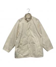 TODAYFUL（トゥデイフル）の古着「Boyfriend Standcollar Blouson」｜ベージュ