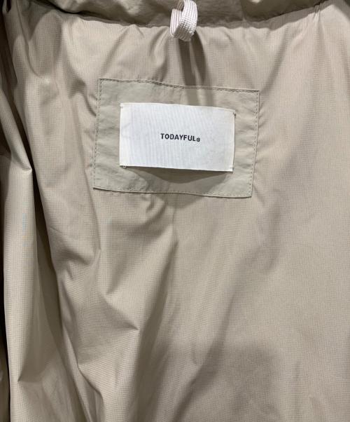 TODAYFUL（トゥデイフル）TODAYFUL (トゥデイフル) ダウンジャケット ベージュ サイズ:SIZE 36の古着・服飾アイテム