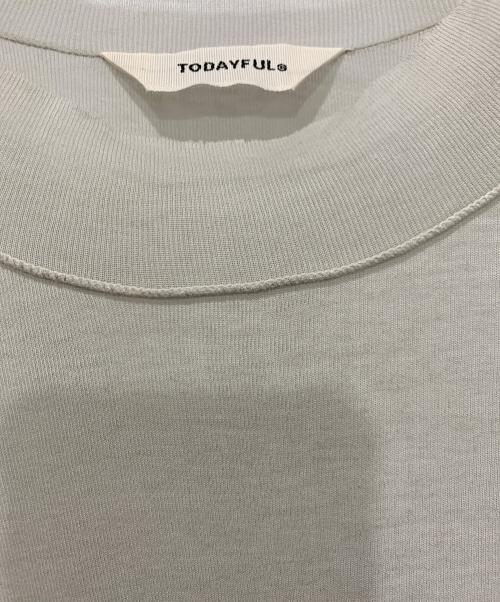 TODAYFUL（トゥデイフル）TODAYFUL (トゥデイフル) 長袖シアーカットソー グレー サイズ:SIZE Freeの古着・服飾アイテム