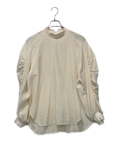 SHIPS（シップス）SHIPS (シップス) 長袖ブラウス ベージュ サイズ:SIZE Freeの古着・服飾アイテム