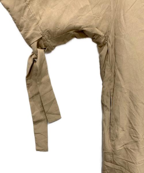 ebure（エブール）ebure (エブール) 半袖ワンピース ベージュ サイズ:36の古着・服飾アイテム