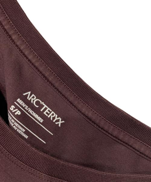 ARC'TERYX（アークテリクス）ARC'TERYX (アークテリクス) SPLIT SS T-SHIRT ブラウン サイズ:SIZE Sの古着・服飾アイテム