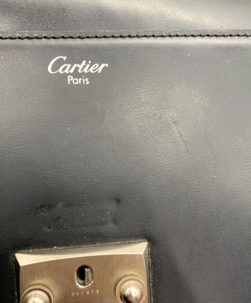 Cartier（カルティエ）Cartier (カルティエ) セカンドバッグ ブラックの古着・服飾アイテム