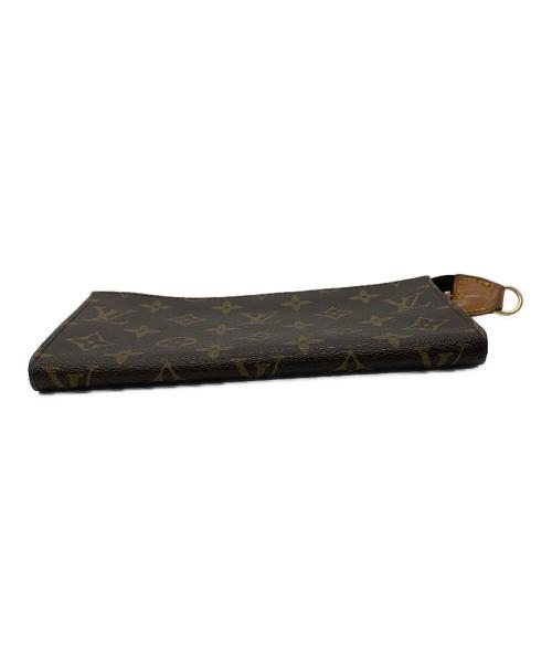 LOUIS VUITTON（ルイ ヴィトン）LOUIS VUITTON (ルイ ヴィトン) モノグラム　バケットPMポーチ ブラウンの古着・服飾アイテム