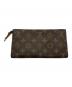 LOUIS VUITTON (ルイ ヴィトン) モノグラム　バケットPMポーチ ブラウン：10000円