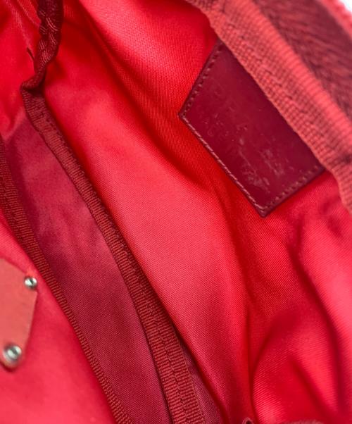 PRADA（プラダ）PRADA (プラダ) ナイロンポーチ レッドの古着・服飾アイテム