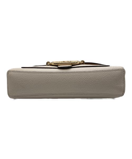 COACH（コーチ）COACH (コーチ) ショルダーバッグ アイボリー×ブラウンの古着・服飾アイテム
