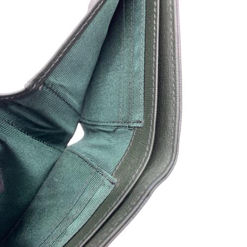 POLO RALPH LAUREN（ポロ・ラルフローレン）POLO RALPH LAUREN (ポロ・ラルフローレン) 2つ折り財布 グリーンの古着・服飾アイテム