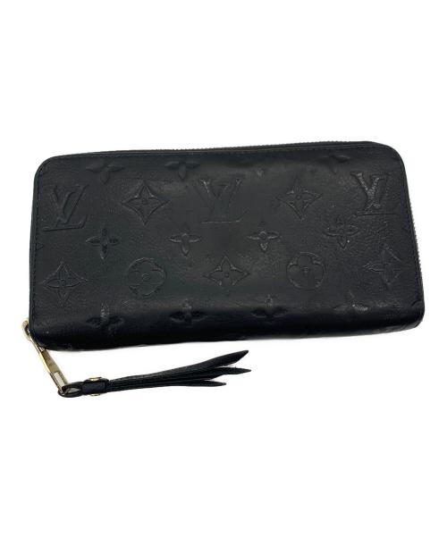 LOUIS VUITTON（ルイ ヴィトン）LOUIS VUITTON (ルイ ヴィトン) モノグラム・アンプラント　ジッピー ウォレット ノワールの古着・服飾アイテム
