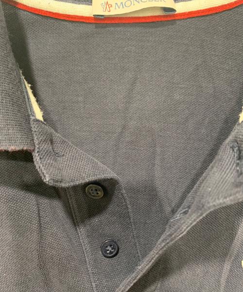 MONCLER（モンクレール）MONCLER (モンクレール) MAGLIA POLO MANICA LUNGA ネイビー サイズ:150cmの古着・服飾アイテム