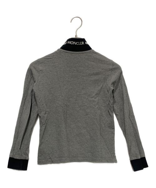 MONCLER（モンクレール）MONCLER (モンクレール) MAGLIA POLO MANICA LUNGA グレー サイズ:150cmの古着・服飾アイテム