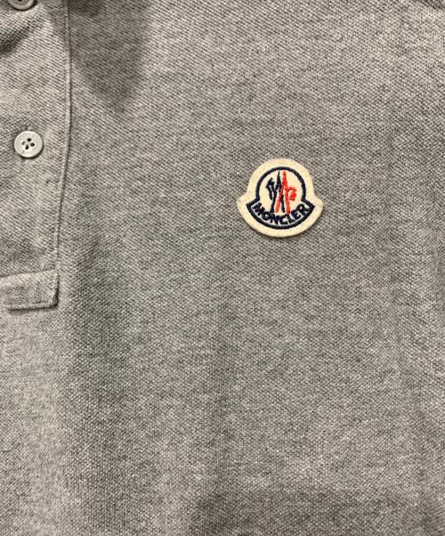 MONCLER（モンクレール）MONCLER (モンクレール) MAGLIA POLO MANICA LUNGA グレー サイズ:150cmの古着・服飾アイテム