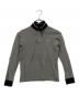 MONCLER（モンクレール）の古着「MAGLIA POLO MANICA LUNGA」｜グレー
