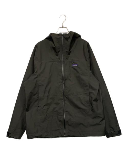 Patagonia（パタゴニア）Patagonia (パタゴニア) ボルダー・フォーク・レイン・ジャケット ブラック サイズ:SIZE XLの古着・服飾アイテム