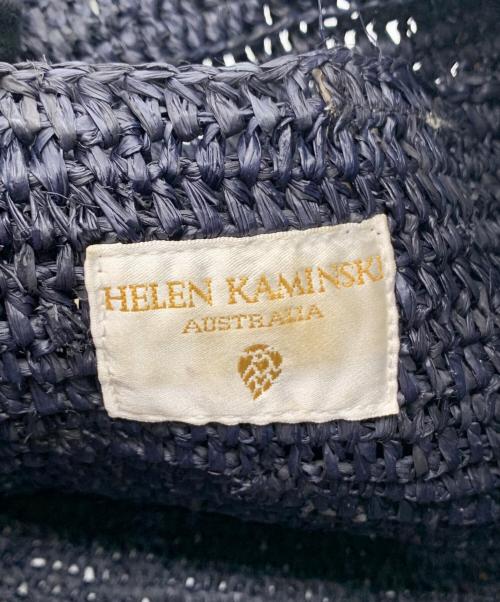 HELEN KAMINSKI（ヘレンカミンスキー）HELEN KAMINSKI (ヘレンカミンスキー) トートバッグ ネイビーの古着・服飾アイテム