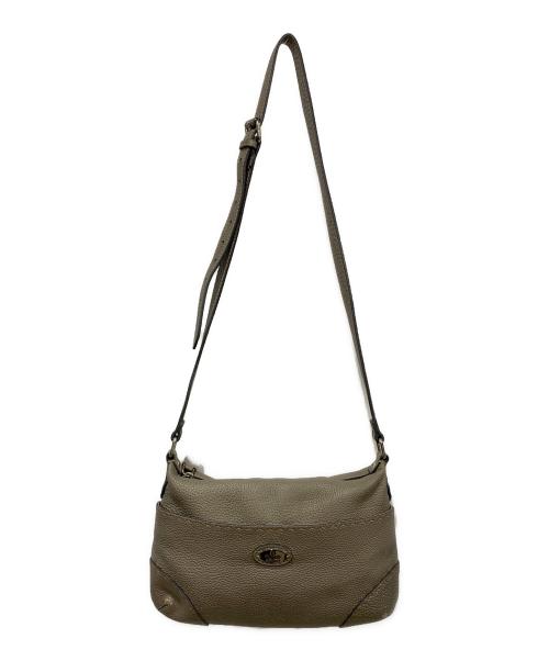 FENDI（フェンディ）FENDI (フェンディ) セレリアショルダーバッグ カーキの古着・服飾アイテム