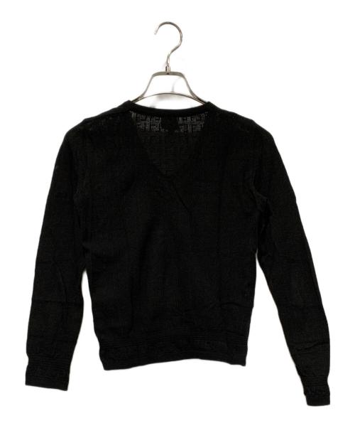 FENDI（フェンディ）FENDI (フェンディ) 薄手ニット ブラック サイズ:SIZE 40の古着・服飾アイテム
