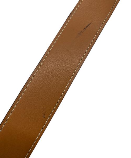 HERMES（エルメス）HERMES (エルメス) ベルト　Hバックル A-L ブラックの古着・服飾アイテム