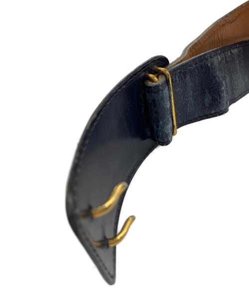 HERMES（エルメス）HERMES (エルメス) ベルト ネイビーの古着・服飾アイテム