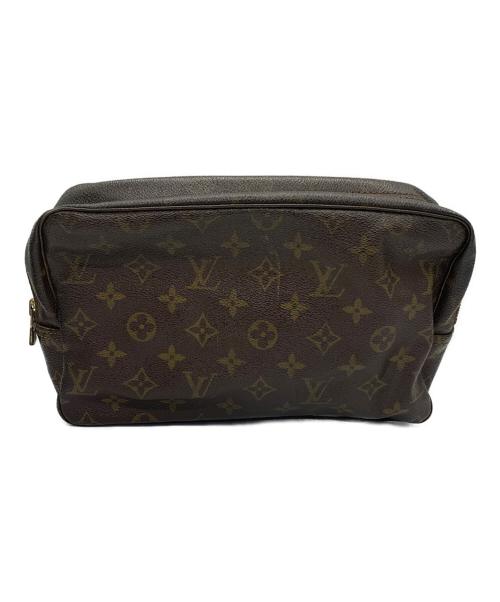 LOUIS VUITTON（ルイ ヴィトン）LOUIS VUITTON (ルイ ヴィトン) モノグラム　トゥルース・トワレット28 ブラウンの古着・服飾アイテム