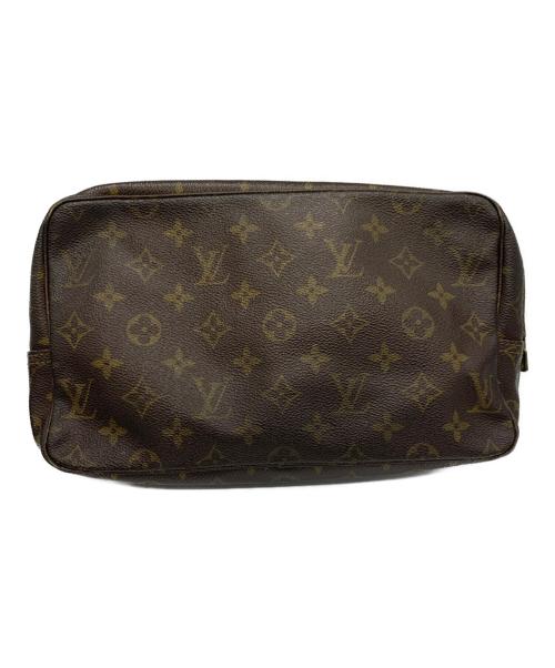 LOUIS VUITTON（ルイ ヴィトン）LOUIS VUITTON (ルイ ヴィトン) モノグラム　トゥルース・トワレット28 ブラウンの古着・服飾アイテム