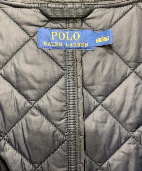 POLO RALPH LAUREN（ポロ・ラルフローレン）POLO RALPH LAUREN (ポロ・ラルフローレン) 中綿キルティングジャケット ブラック サイズ:SIZE Lの古着・服飾アイテム
