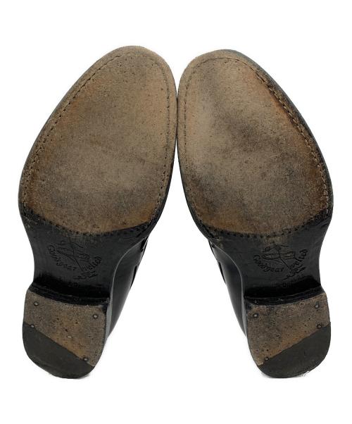 Jalan Sriwijaya（ジャランスリウァヤ）Jalan Sriwijaya (ジャランスリウァヤ) green label relaxing (グリーンレーベルリラクシング) モンクストラップシューズ ブラック サイズ:SIZE 40の古着・服飾アイテム