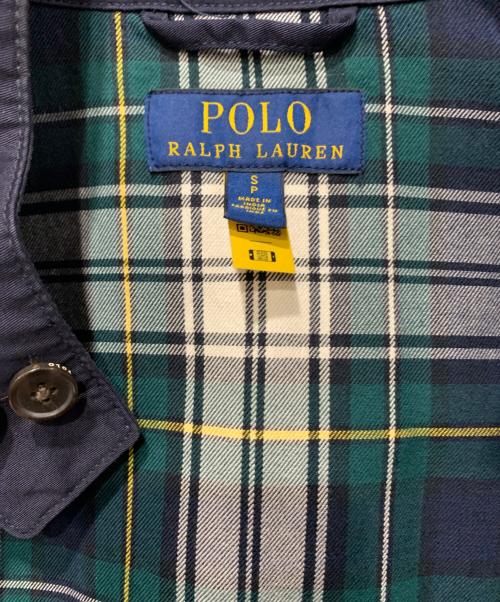 POLO RALPH LAUREN（ポロ・ラルフローレン）POLO RALPH LAUREN (ポロ・ラルフローレン) スイングトップ ネイビー サイズ:SIZE Sの古着・服飾アイテム