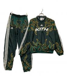 adidas×KITH（アディダス×キス）の古着「セットアップジャージ」｜グリーン