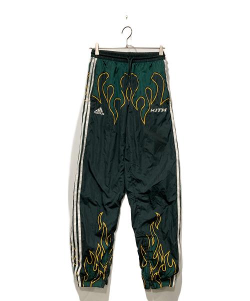 adidas（アディダス）adidas (アディダス) KITH (キス) セットアップジャージ グリーン サイズ:XSの古着・服飾アイテム