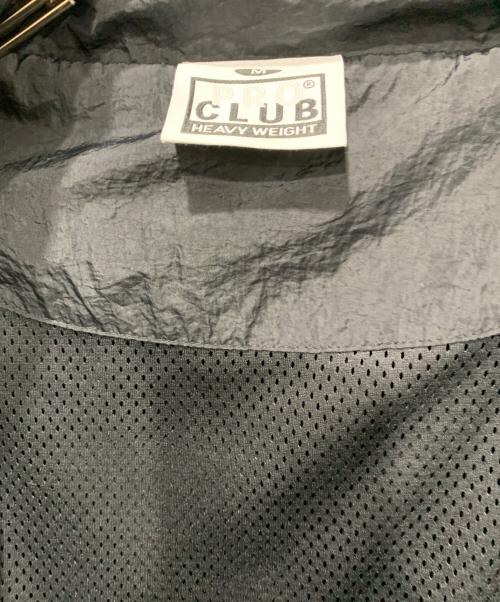 PROCLUB（プロクラブ）PROCLUB (プロクラブ) ナイロンジャケット ブラック×レッド サイズ:SIZE Mの古着・服飾アイテム