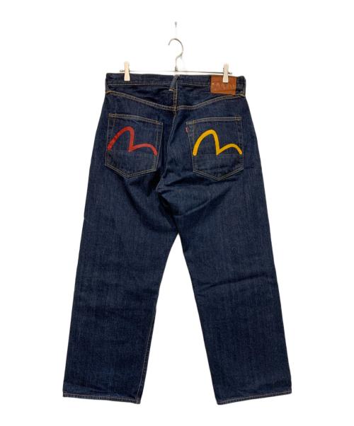 EVISU（エヴィス）EVISU (エヴィス) デニムパンツ ネイビー サイズ:W35×L35の古着・服飾アイテム