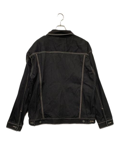 glamb（グラム）glamb (グラム) デニムジャケット ブラック サイズ:SIZE M 未使用品の古着・服飾アイテム