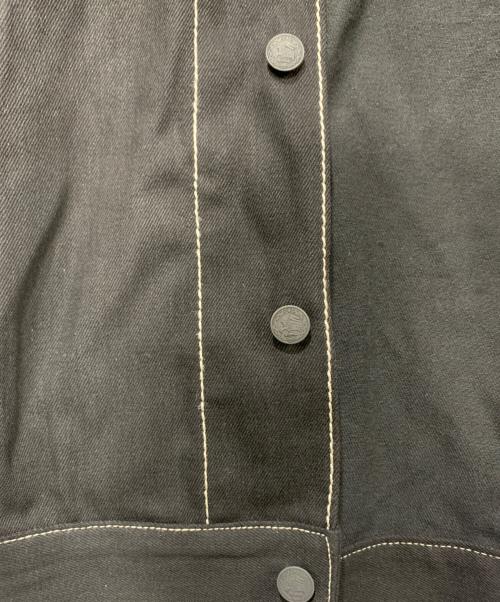 glamb（グラム）glamb (グラム) デニムジャケット ブラック サイズ:SIZE M 未使用品の古着・服飾アイテム