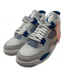 NIKE（ナイキ）の古着「Air Jordan 4 Retro "Industrial Blue"」｜グレー×ブルー