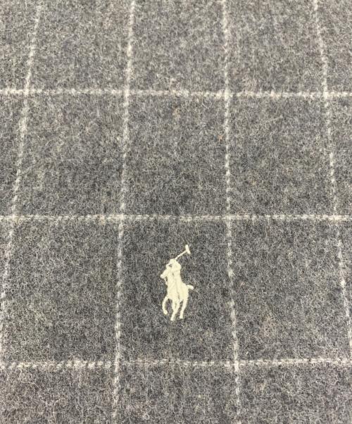 POLO RALPH LAUREN（ポロ・ラルフローレン）POLO RALPH LAUREN (ポロ・ラルフローレン) マフラー グレー 未使用品の古着・服飾アイテム