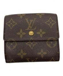 LOUIS VUITTON（ルイ ヴィトン）の古着「モノグラム　ポルトモネ・ビエ・カルトクレディ」｜ブラウン