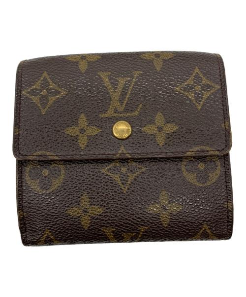 LOUIS VUITTON（ルイ ヴィトン）LOUIS VUITTON (ルイ ヴィトン) モノグラム　ポルトモネ・ビエ・カルトクレディ ブラウンの古着・服飾アイテム