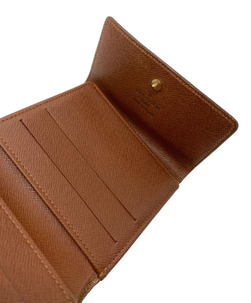 LOUIS VUITTON（ルイ ヴィトン）LOUIS VUITTON (ルイ ヴィトン) モノグラム　ポルトモネ・ビエ・カルトクレディ ブラウンの古着・服飾アイテム