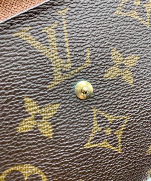 LOUIS VUITTON（ルイ ヴィトン）LOUIS VUITTON (ルイ ヴィトン) モノグラム　ポルトモネ・ビエ・カルトクレディ ブラウンの古着・服飾アイテム