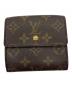 LOUIS VUITTON（ルイ ヴィトン）の古着「モノグラム　ポルトモネ・ビエ・カルトクレディ」｜ブラウン