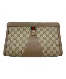 GUCCI（グッチ）の古着「クラッチバッグ」｜ブラウン