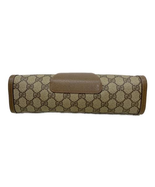 GUCCI（グッチ）GUCCI (グッチ) クラッチバッグ ブラウンの古着・服飾アイテム