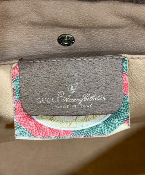 GUCCI（グッチ）GUCCI (グッチ) クラッチバッグ ブラウンの古着・服飾アイテム