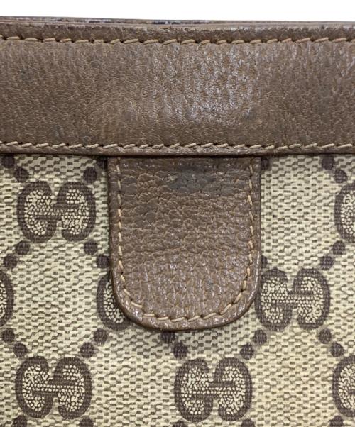 GUCCI（グッチ）GUCCI (グッチ) クラッチバッグ ブラウンの古着・服飾アイテム